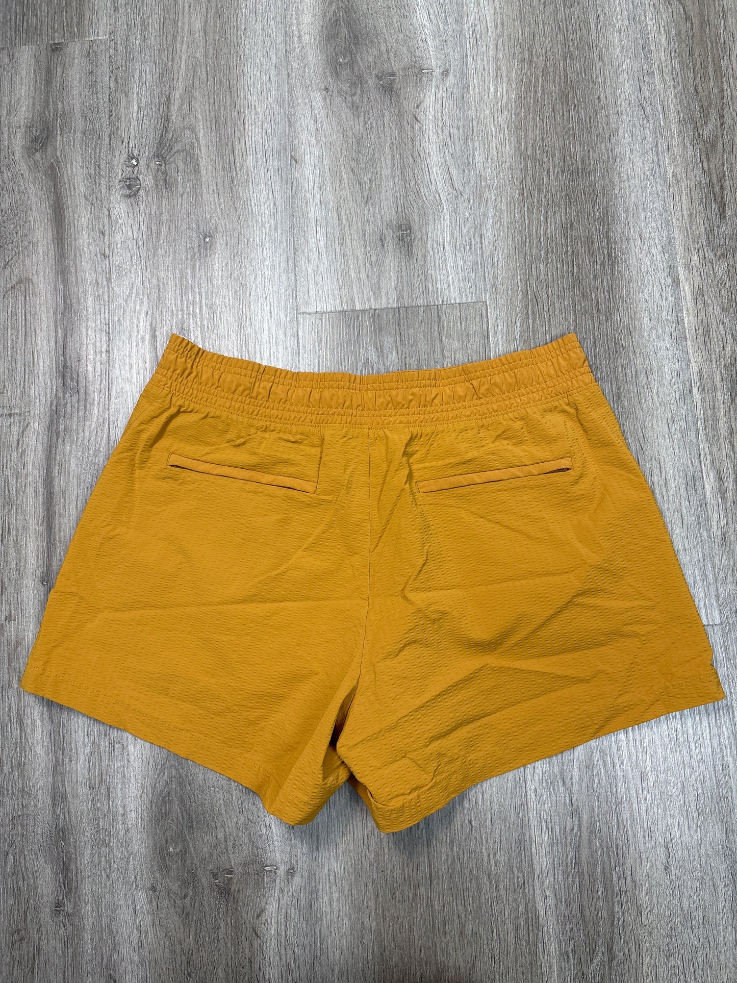 Athletic Shorts By Athleta In Yellow, Size: M