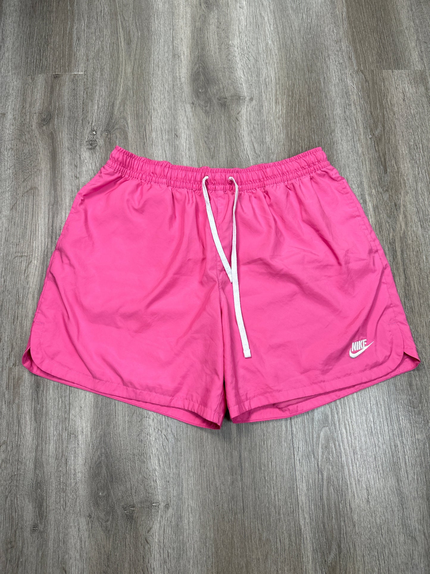 Athletic Shorts By Nike Apparel In Pink, Size: Xl