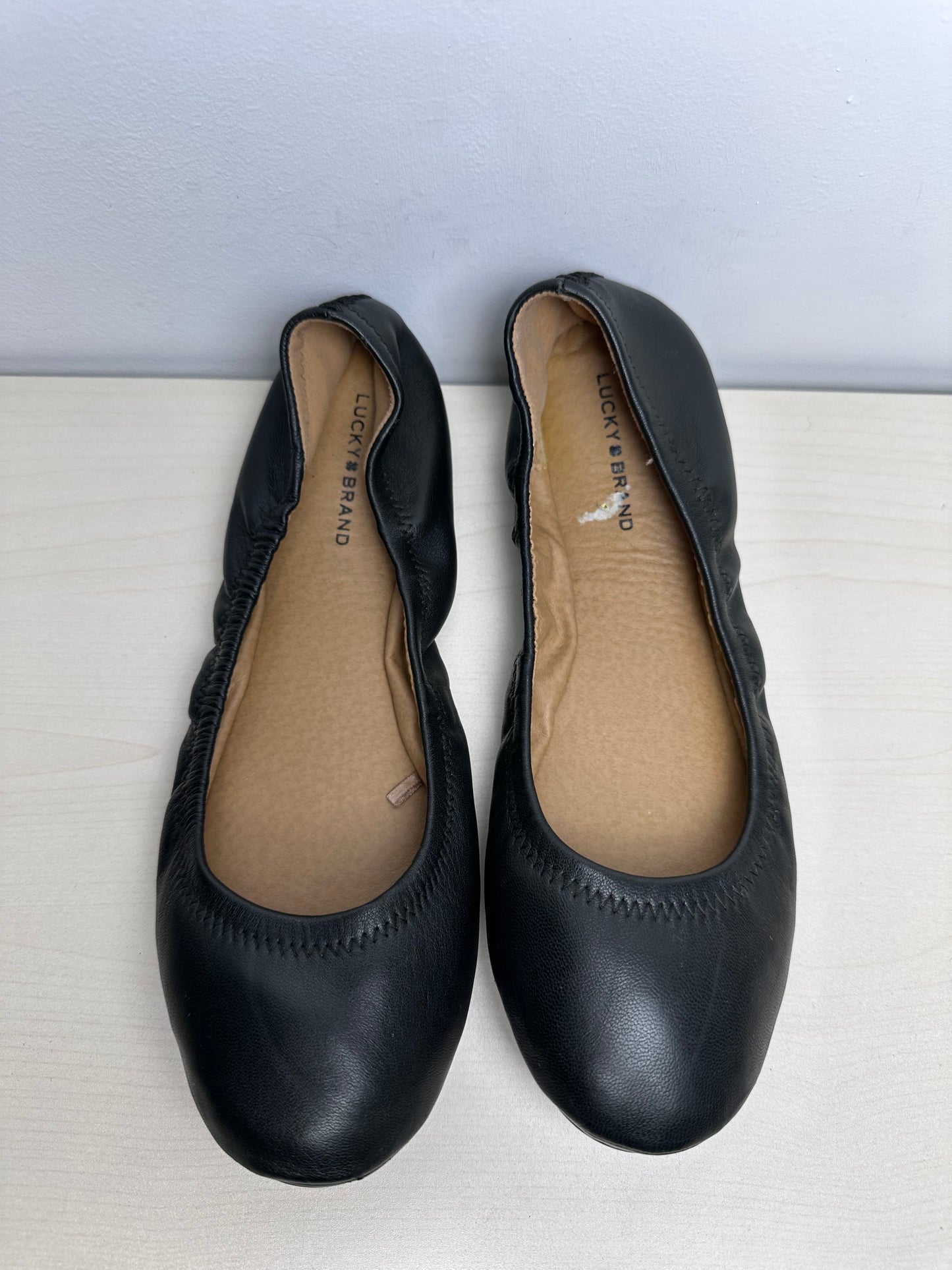 Shoes Flats By Lucky Brand In Black, Size: 9