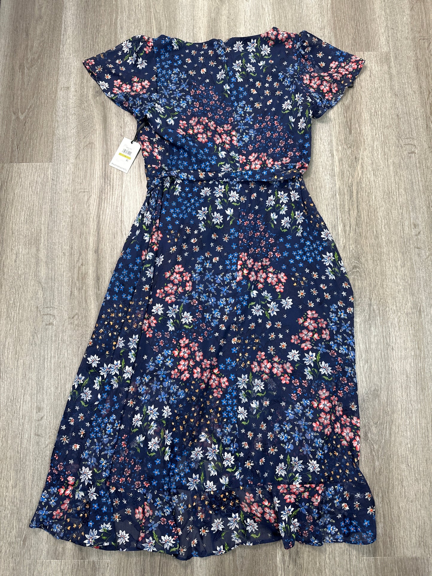 Dress Casual Maxi By Kensie In Floral Print, Size: 14