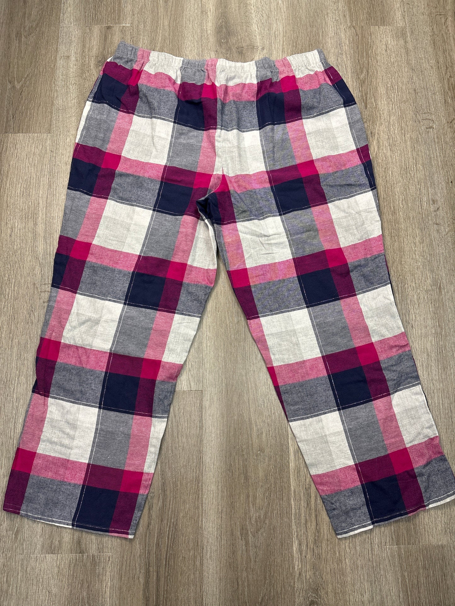 Pajama Pants By Sonoma In Plaid Pattern, Size: 2x