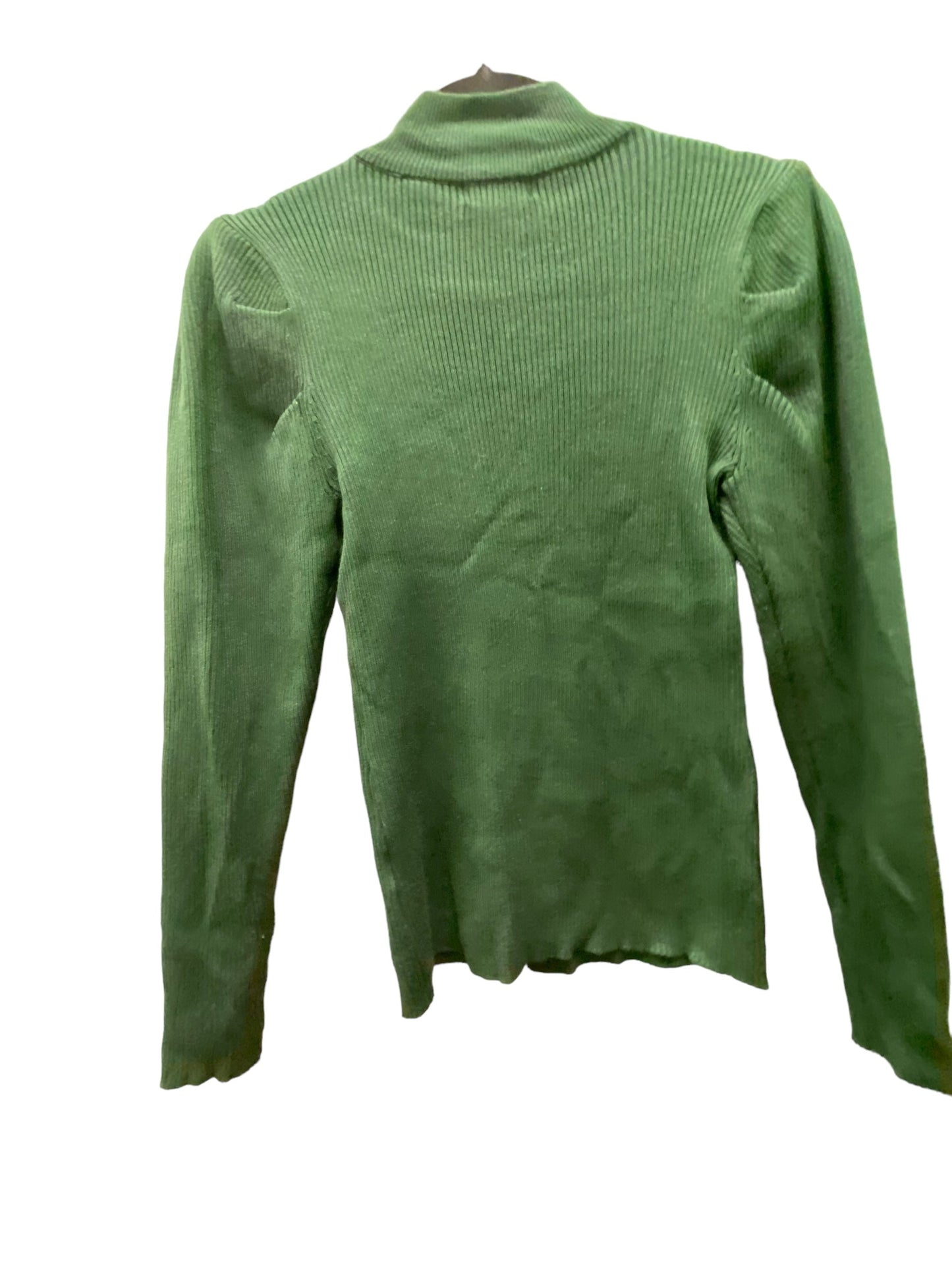 Sweater By Tahari By Arthur Levine In Green, Size: L