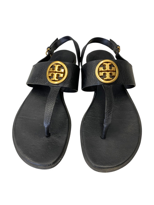 Sandals Designer By Tory Burch In Black, Size: 7