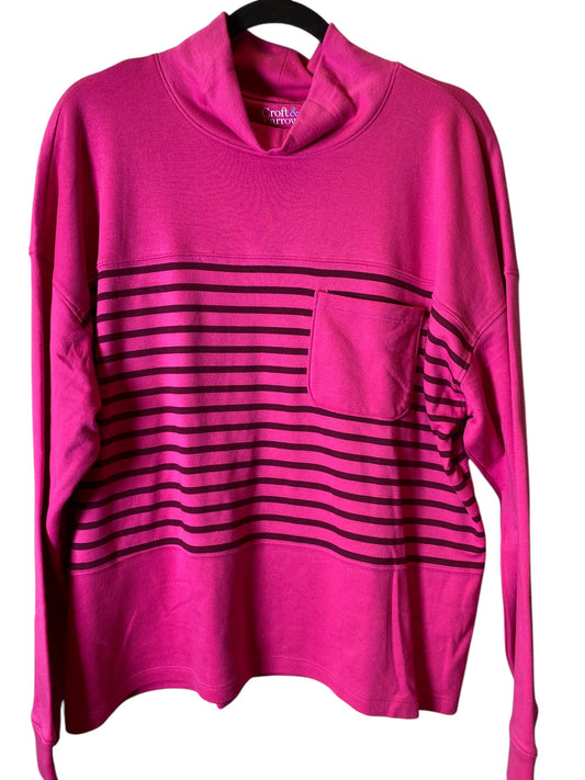 Sweater By Croft And Barrow In Striped Pattern, Size: Xl