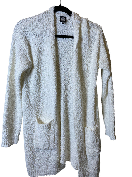 Cardigan By Bobeau In White, Size: L