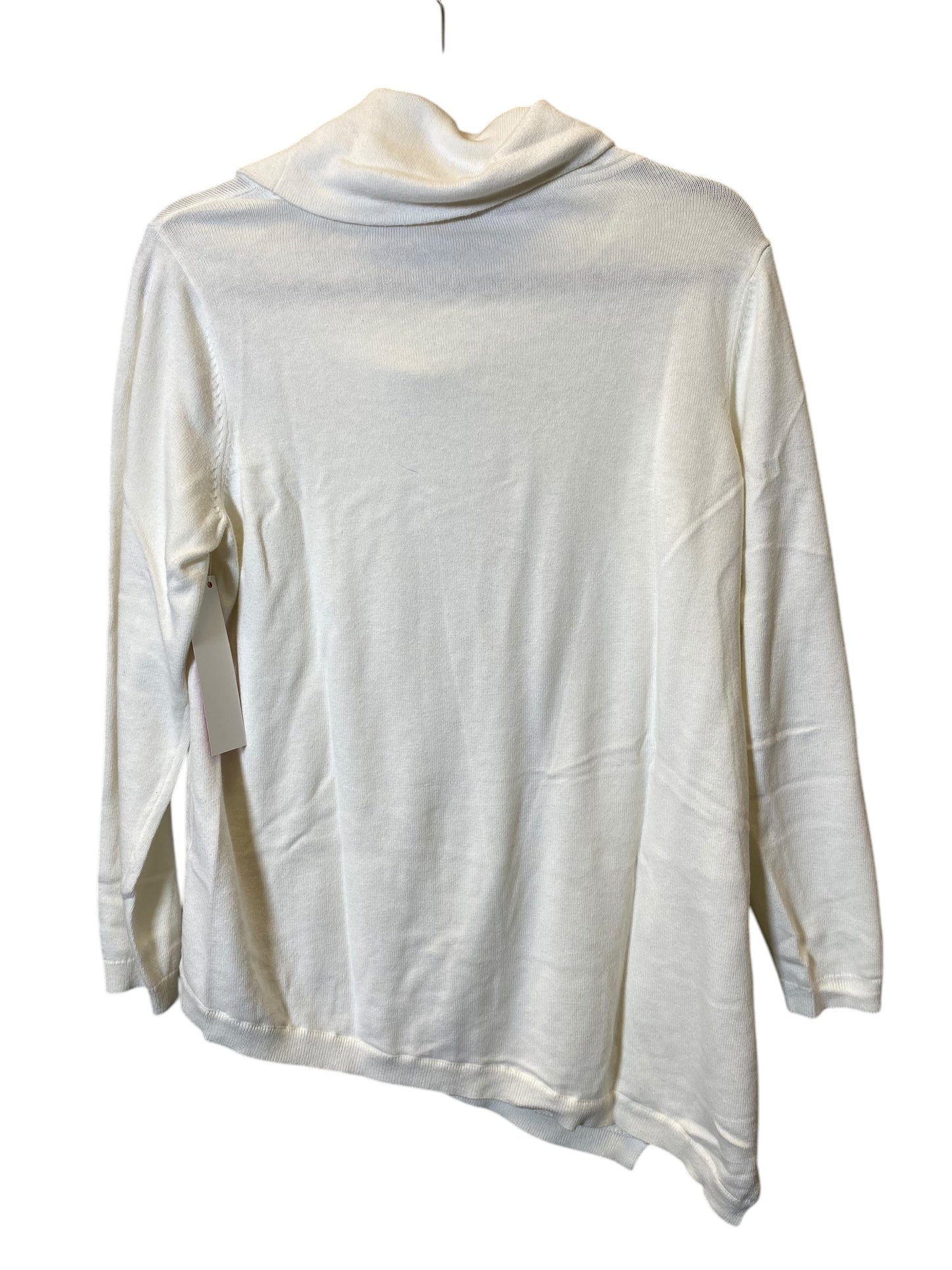 Sweater By Chicos In Cream, Size: L