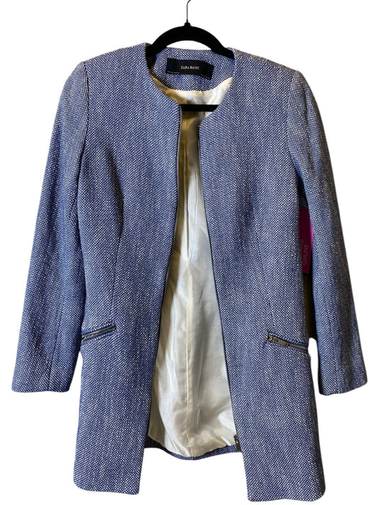 Blazer By Zara Basic In Blue, Size: M