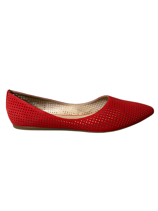 Shoes Flats By Franco Sarto In Red, Size: 10