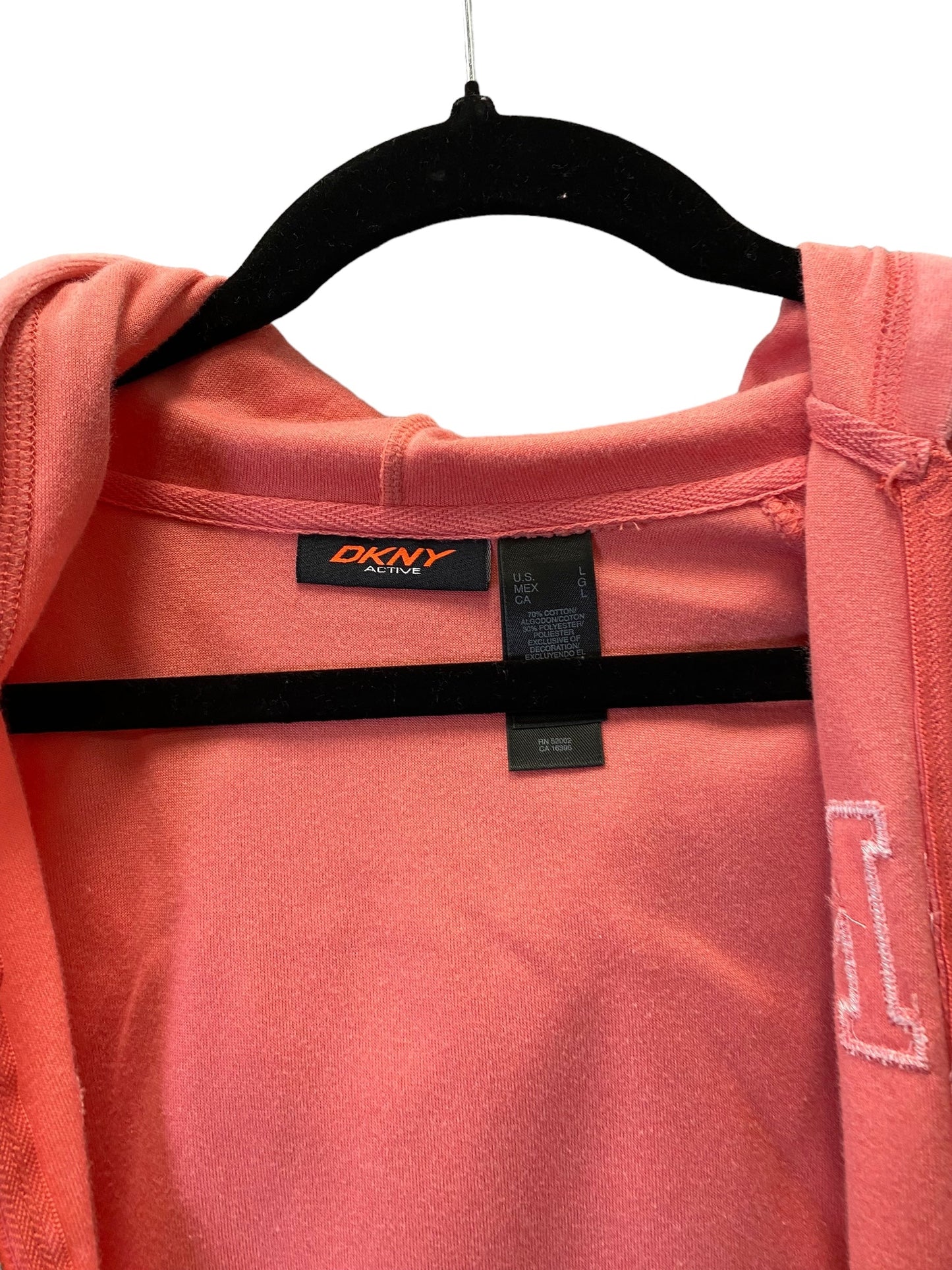 Athletic Fleece By Dkny In Coral, Size: L