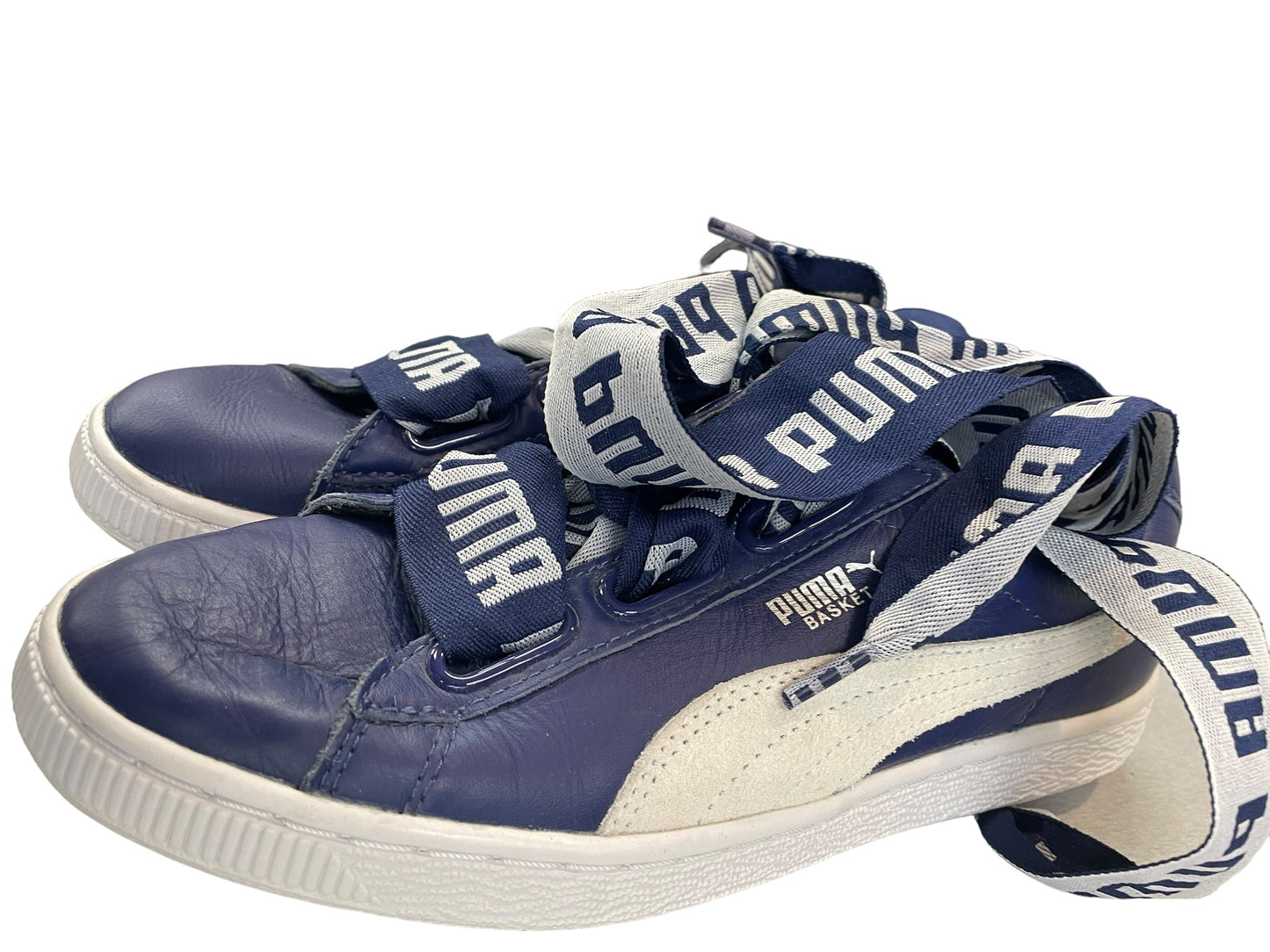 Shoes Athletic By Puma In Blue, Size: 8