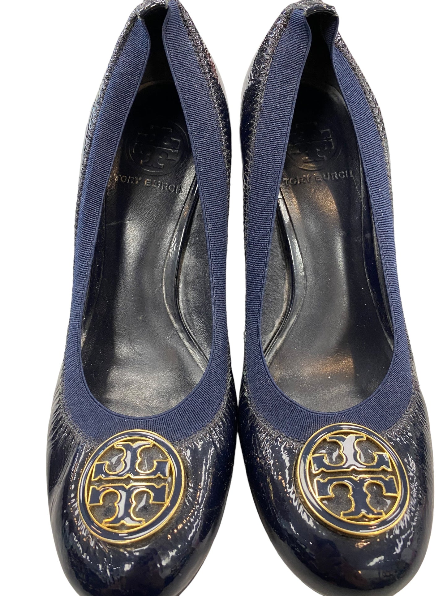 Shoes Heels Kitten By Tory Burch In Navy, Size: 7.5