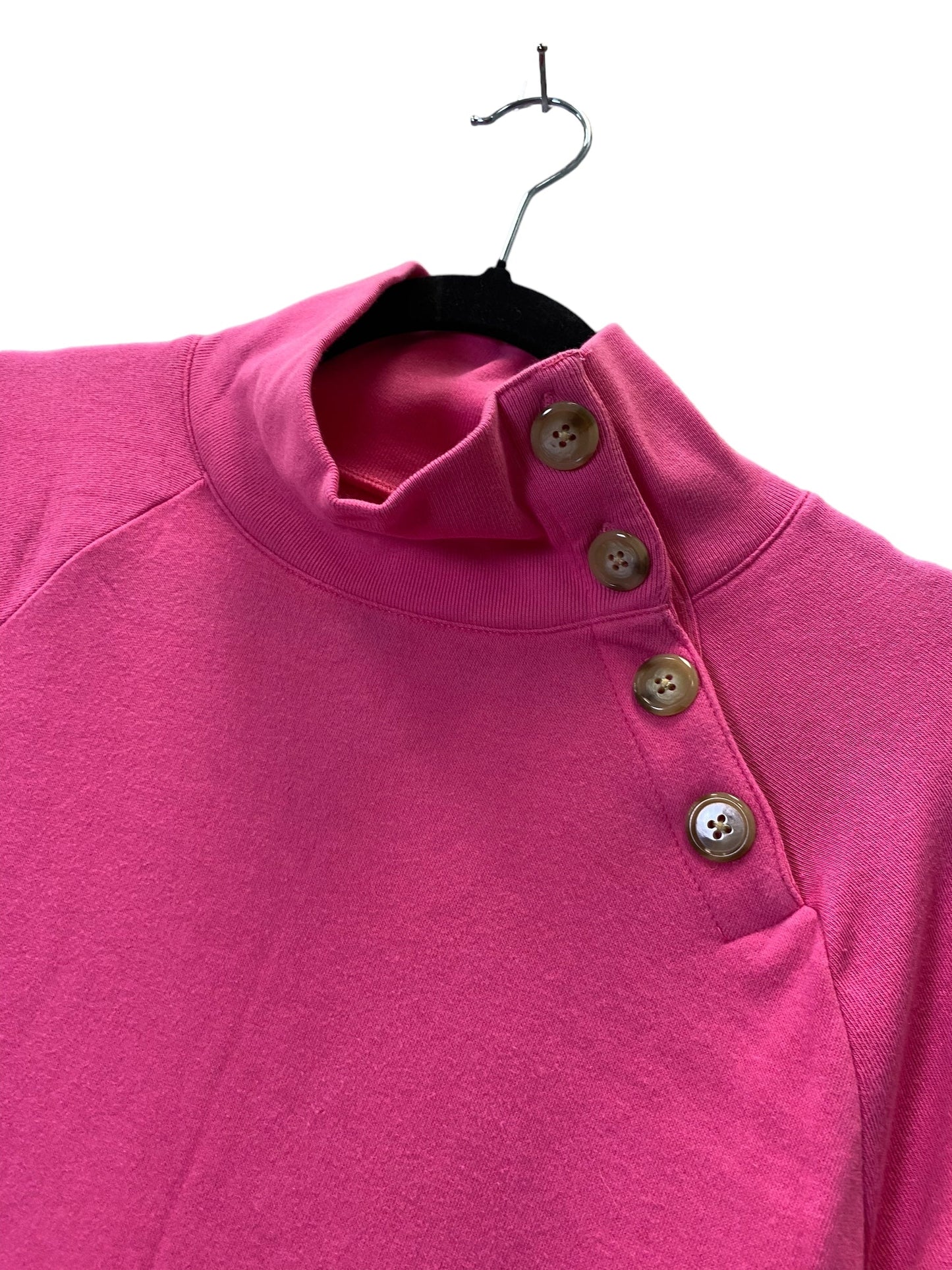 Sweatshirt Collar By J. Crew In Pink, Size: S