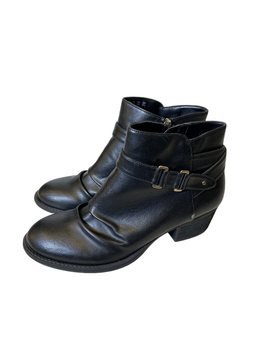 Boots Ankle Heels By Dr Scholls In Black, Size: 8.5