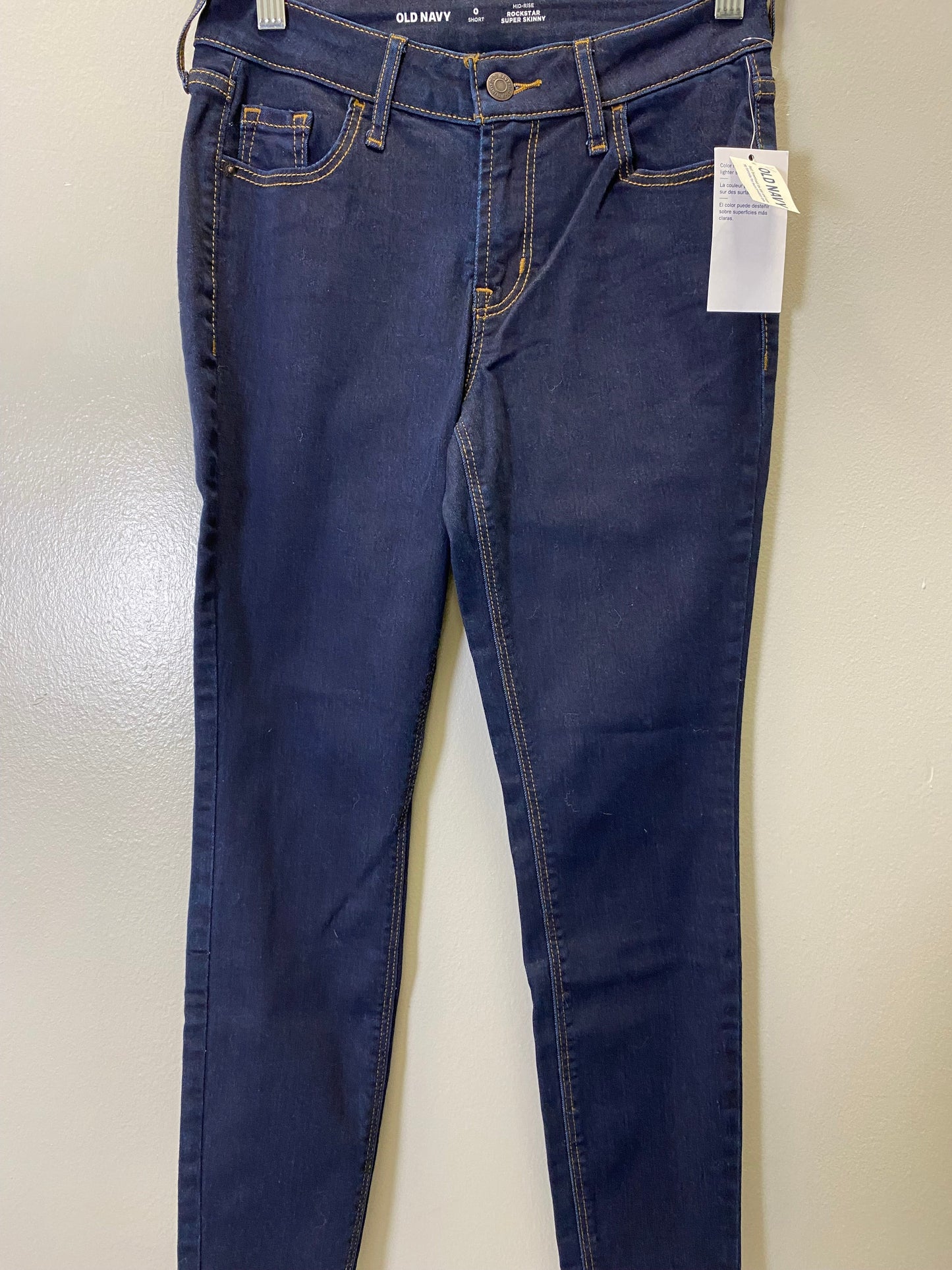 Jeans Skinny By Old Navy In Blue, Size: 0