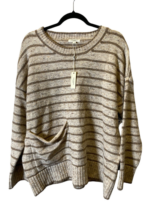 Sweater By Max Studio In Striped Pattern, Size: S