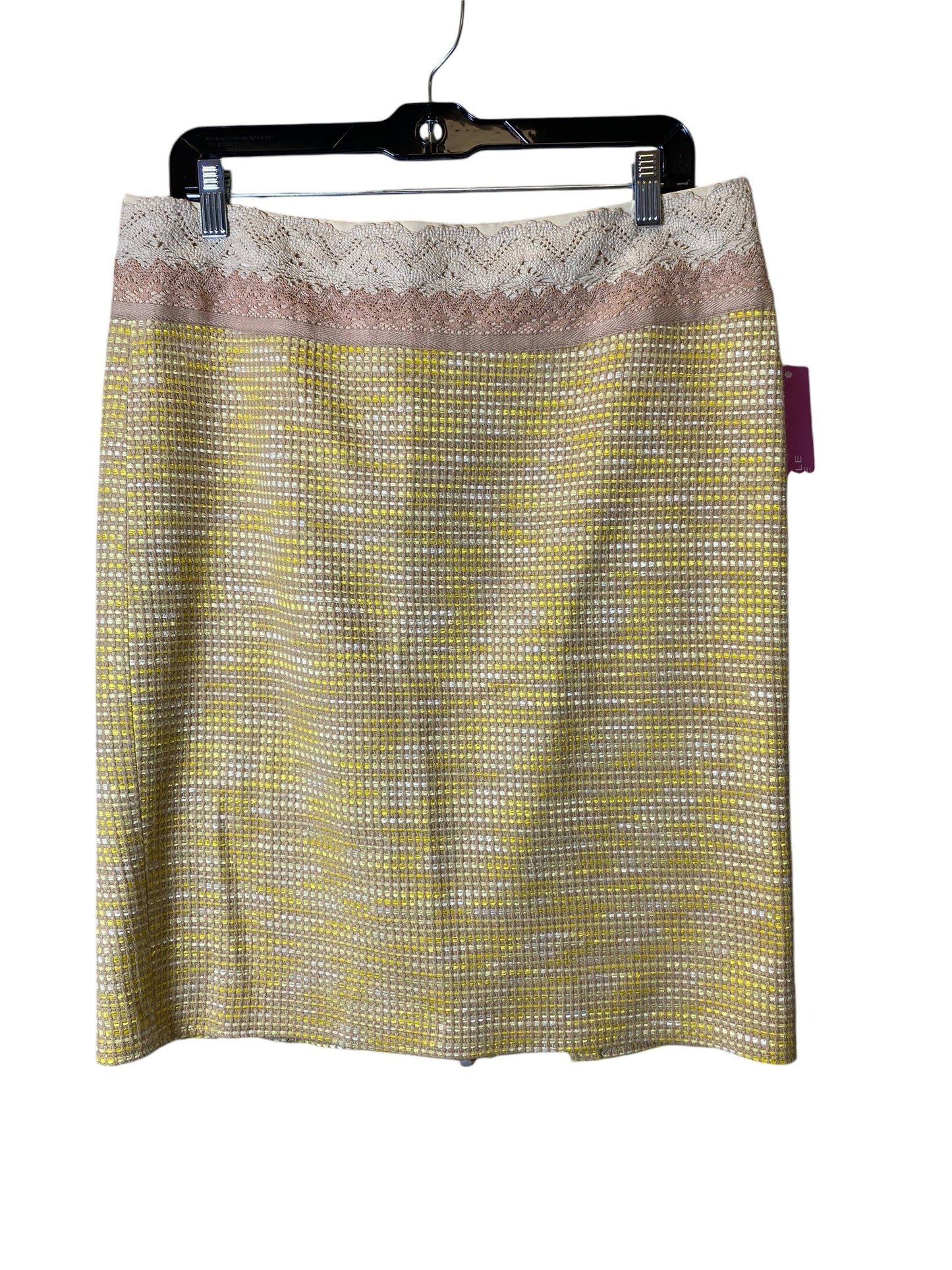 Skirt Midi By Nanette Lepore In Yellow, Size: 10