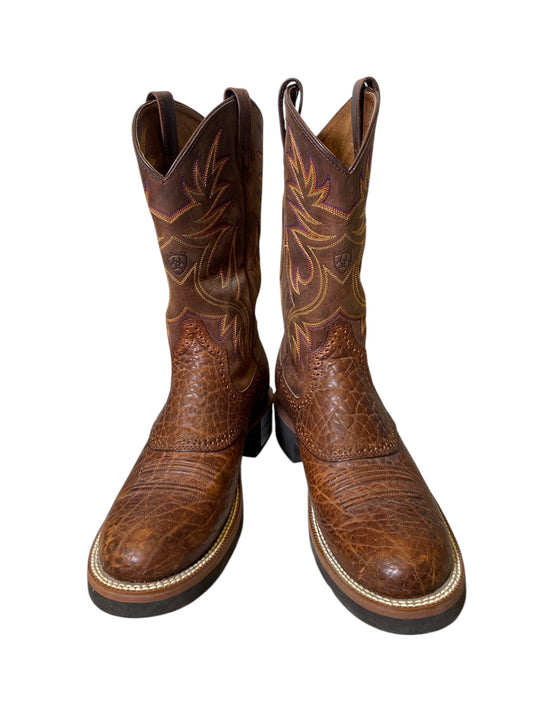 Boots Western By Ariat In Brown, Size: 9.5