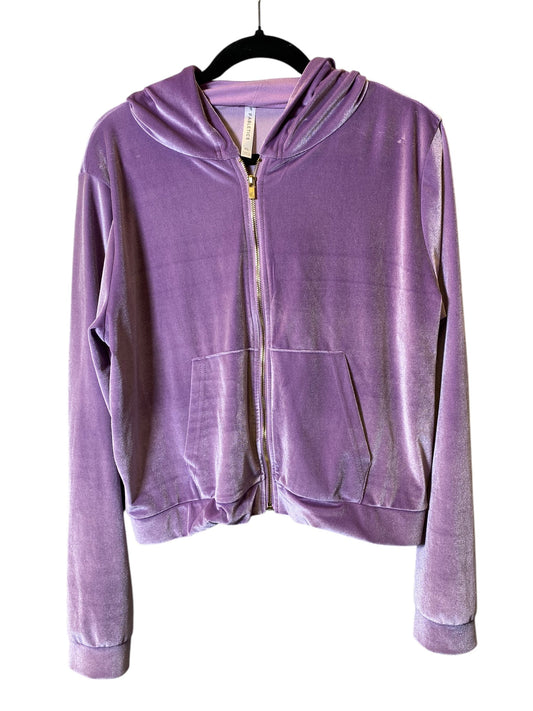 Athletic Fleece By Fabletics In Purple, Size: Xl