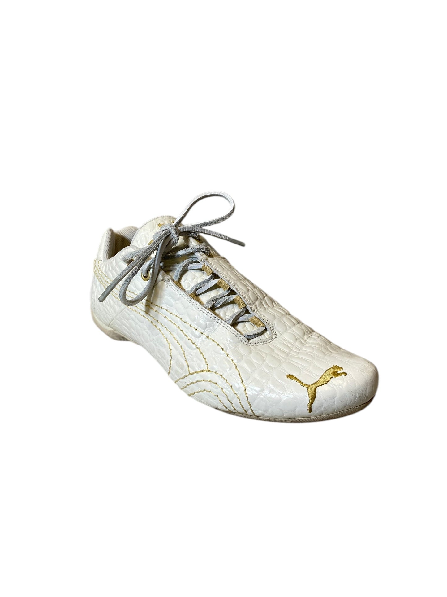 Shoes Athletic By Puma In Cream, Size: 11