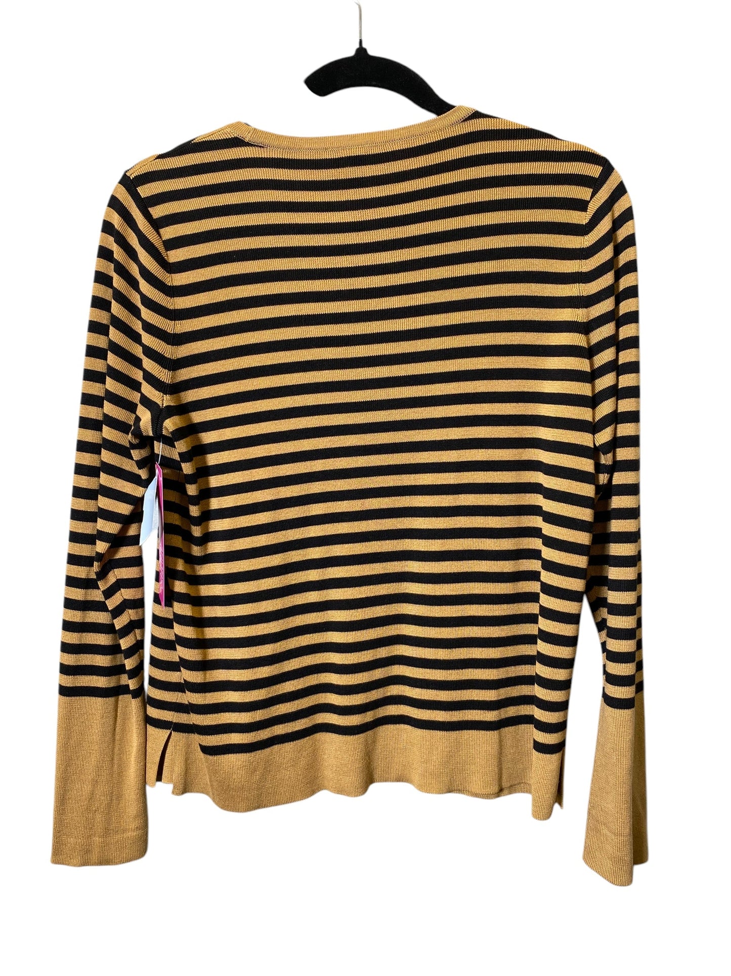 Sweater By Eileen Fisher In Striped Pattern, Size: M