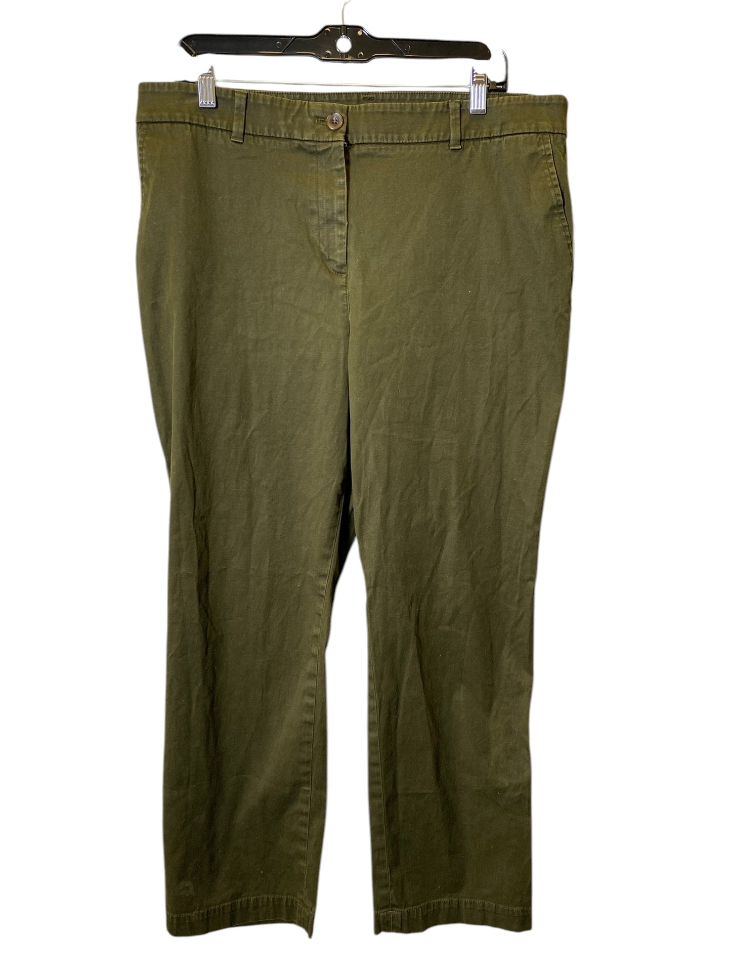 Pants Other By Talbots In Green, Size: 16