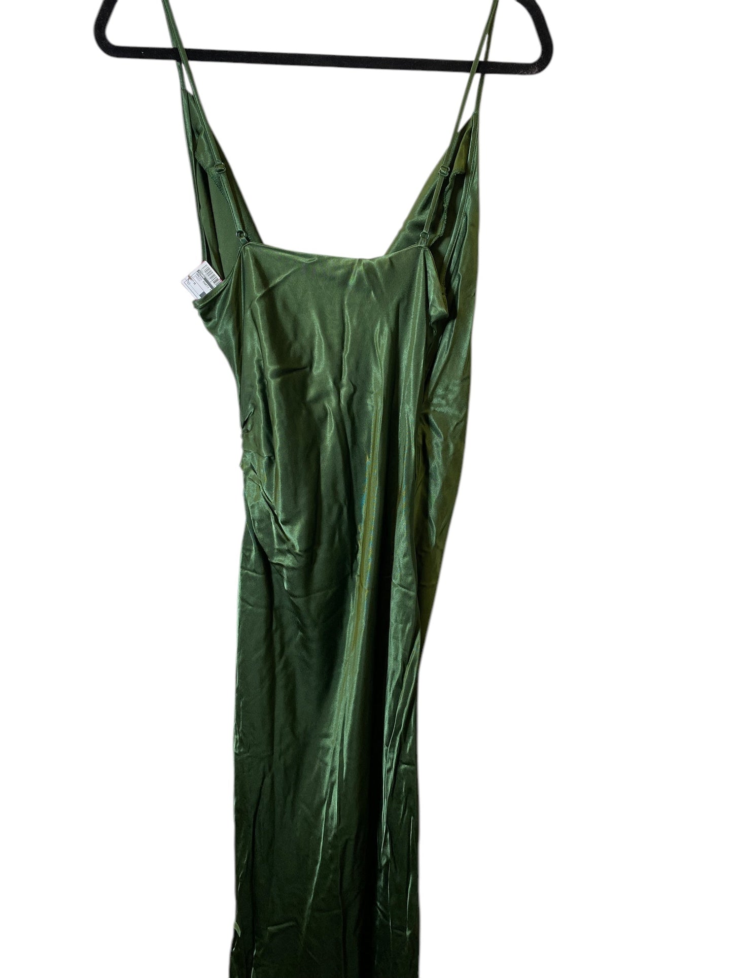 Dress Party Midi By Zara In Green, Size: M