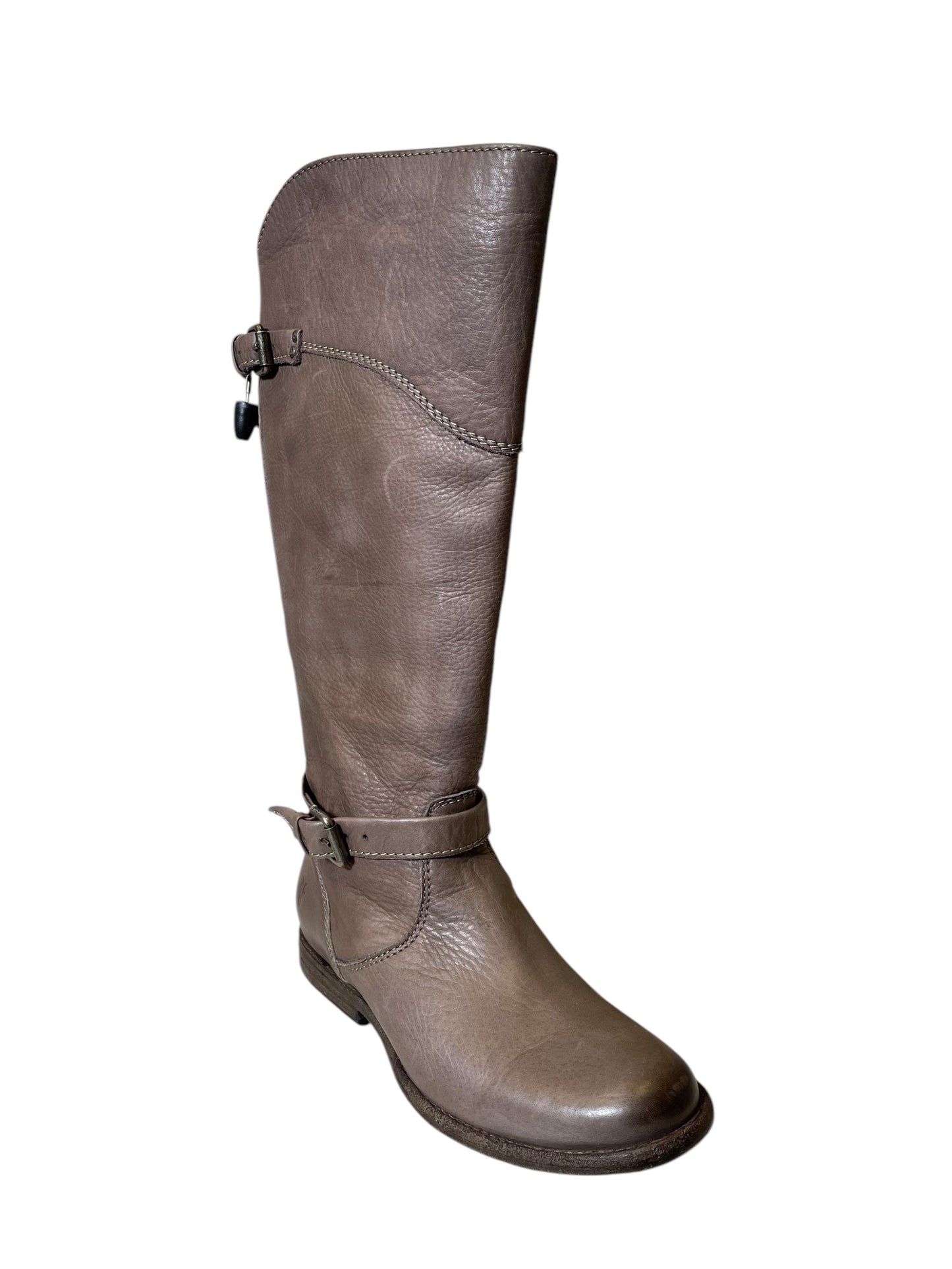 Boots Designer By Frye In Taupe, Size: 7