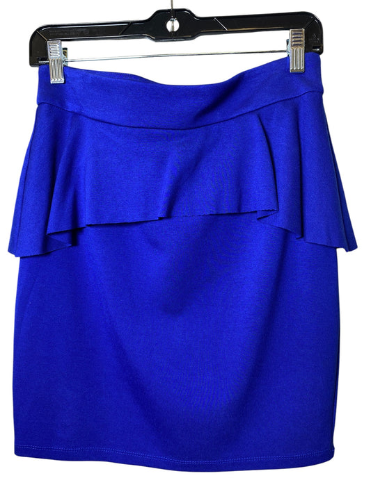 Skirt Mini & Short By International Concepts In Blue, Size: 2