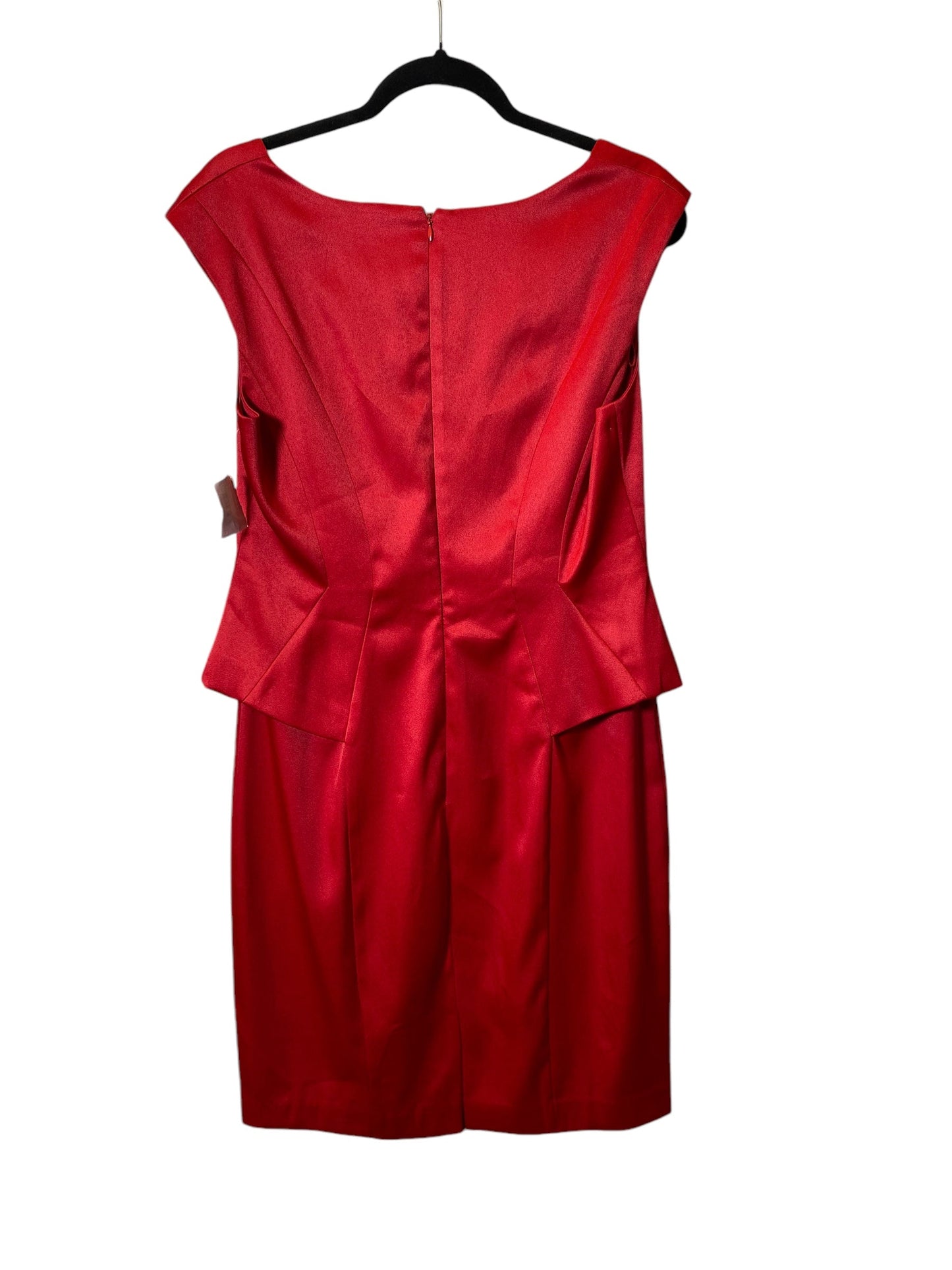 Dress Work By London Times In Red, Size: L