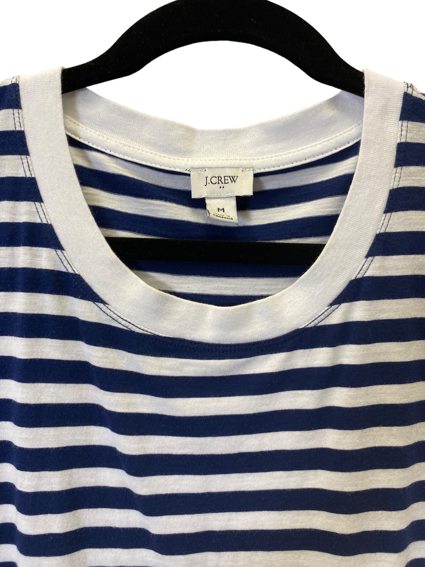 Striped Pattern Top Long Sleeve J. Crew, Size M