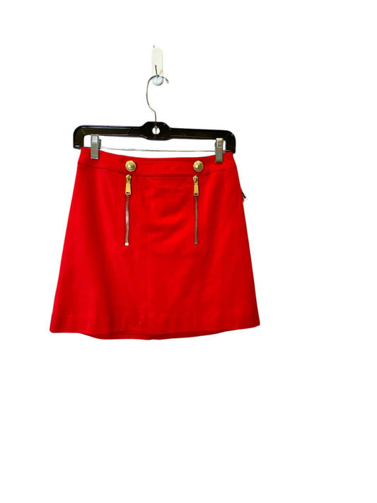 Skirt Mini & Short By Express In Red, Size: 0