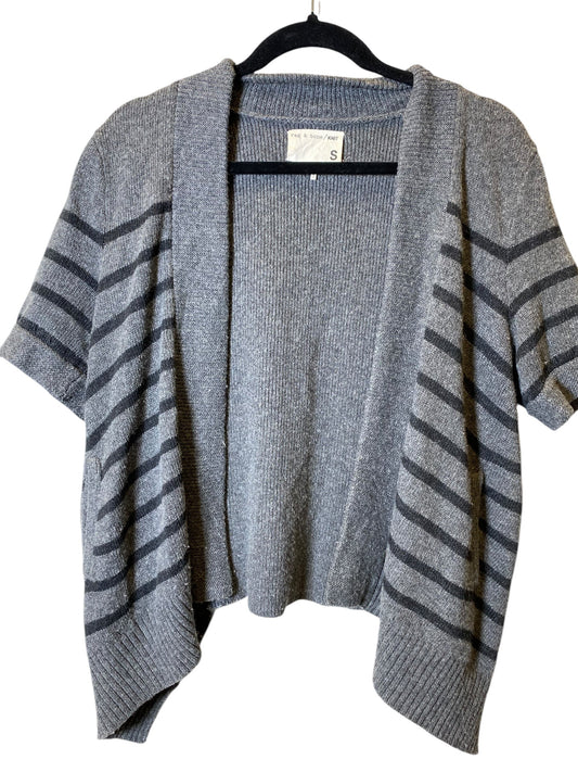 Sweater Cardigan Designer By Rag And Bone In Grey, Size: S