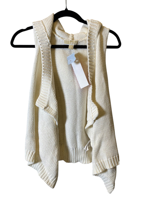 Sweater Cardigan By Michael By Michael Kors In Cream, Size: S