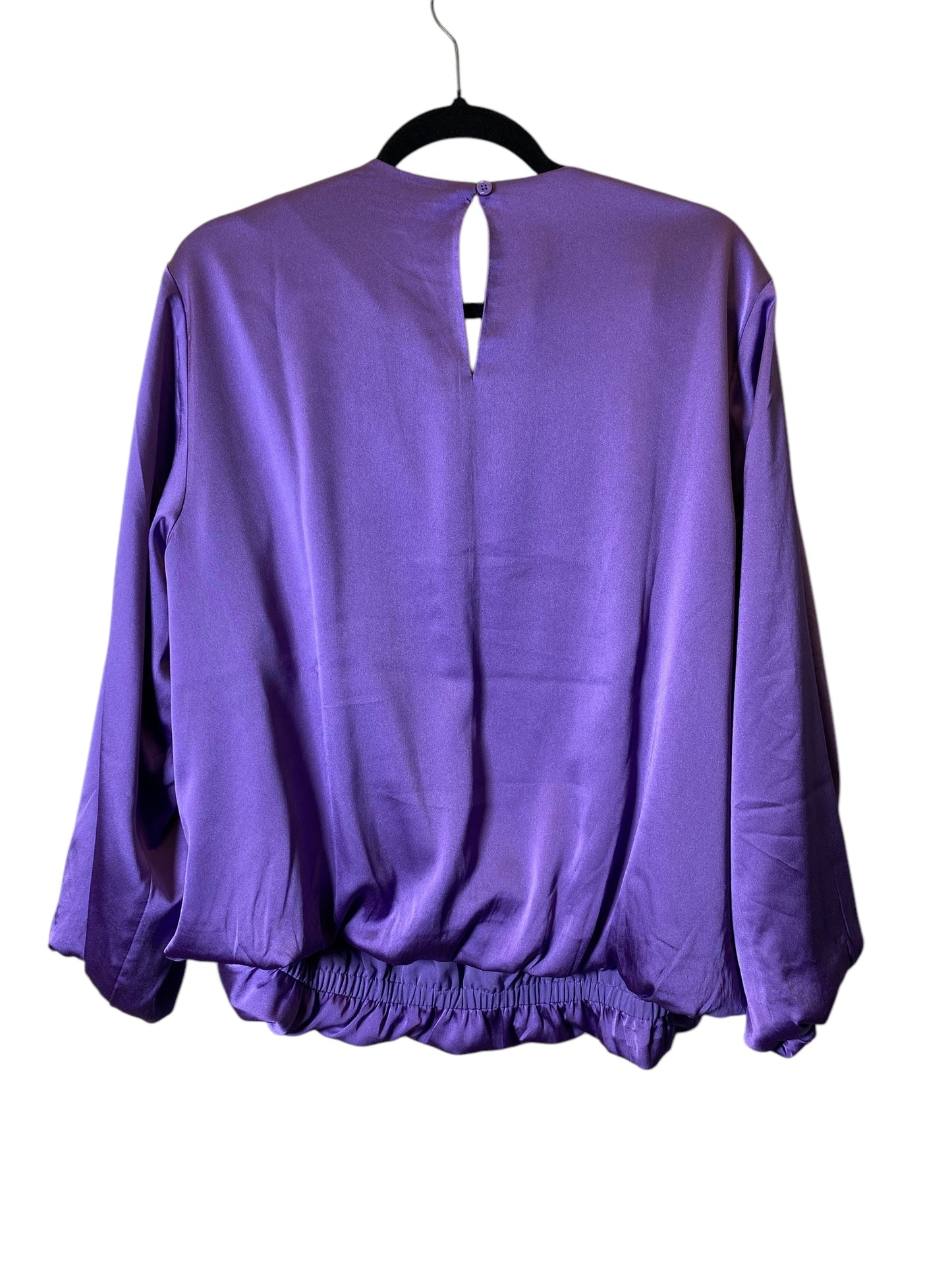 Top Long Sleeve By Chicos In Purple, Size: 16