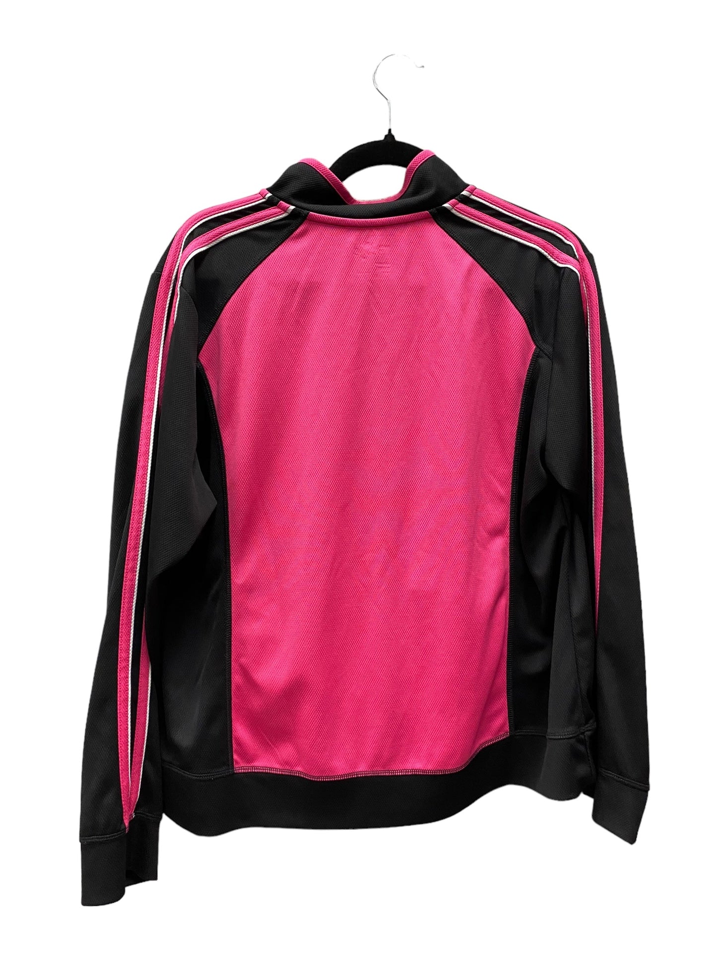 Athletic Jacket By Made For Life In Black & Pink, Size: Xl