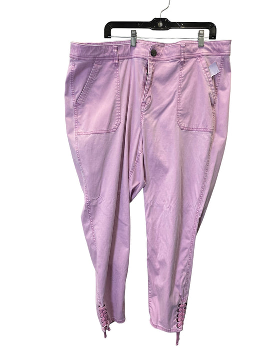 Pants Cargo & Utility By Lane Bryant In Pink, Size: 24