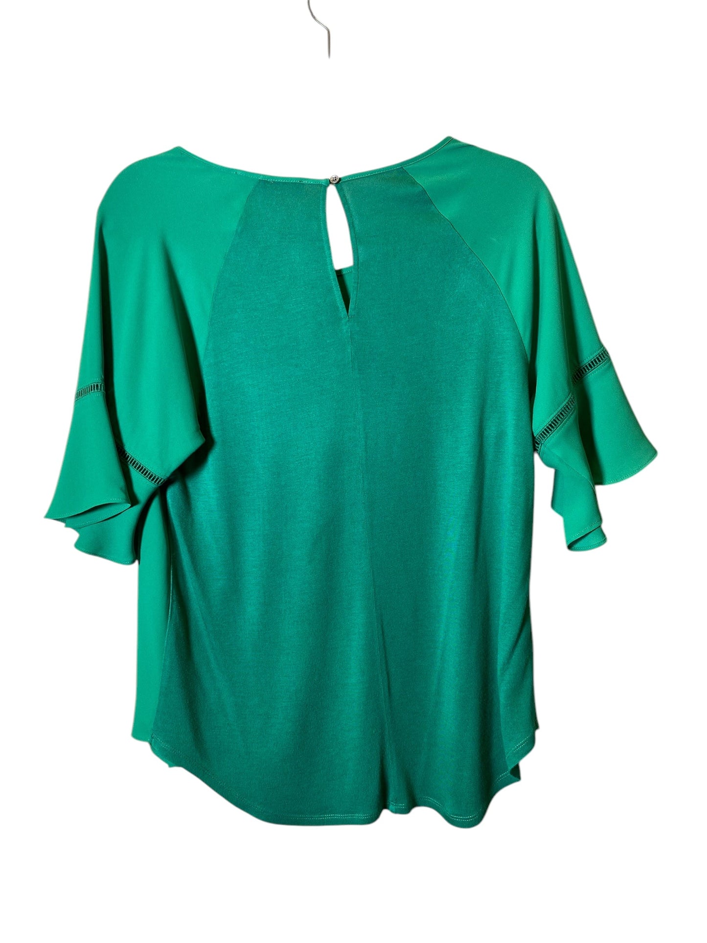 Top 3/4 Sleeve By Loft In Green, Size: S