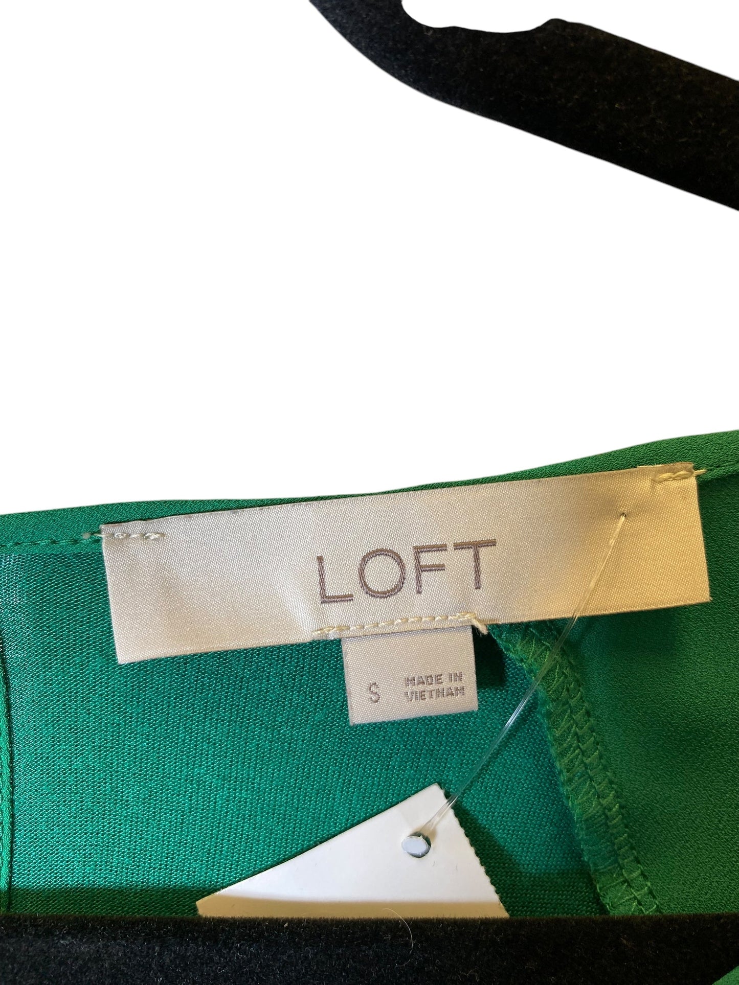 Top 3/4 Sleeve By Loft In Green, Size: S