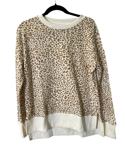 Sweater By Time And Tru In Animal Print, Size: S