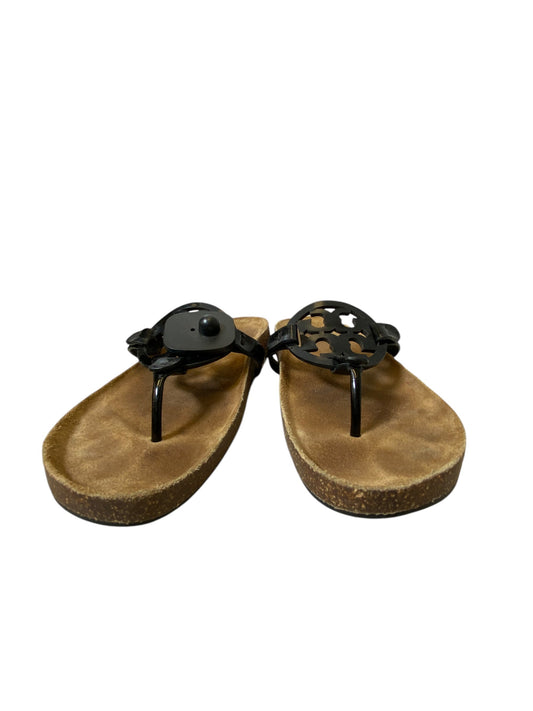 Sandals Designer By Tory Burch In Black, Size: 9