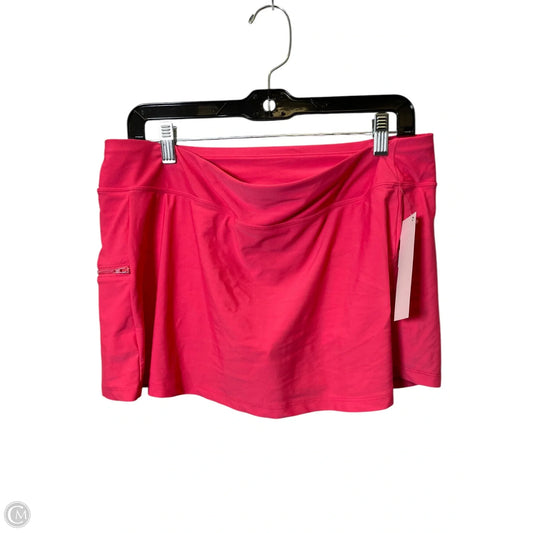 Athletic Skort By Clothes Mentor In Pink, Size: 14