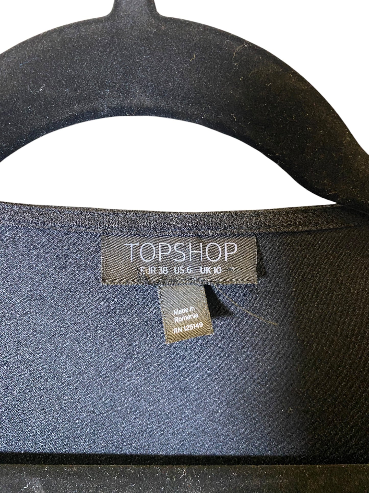 Dress Casual Short By Top Shop In Black, Size: 6