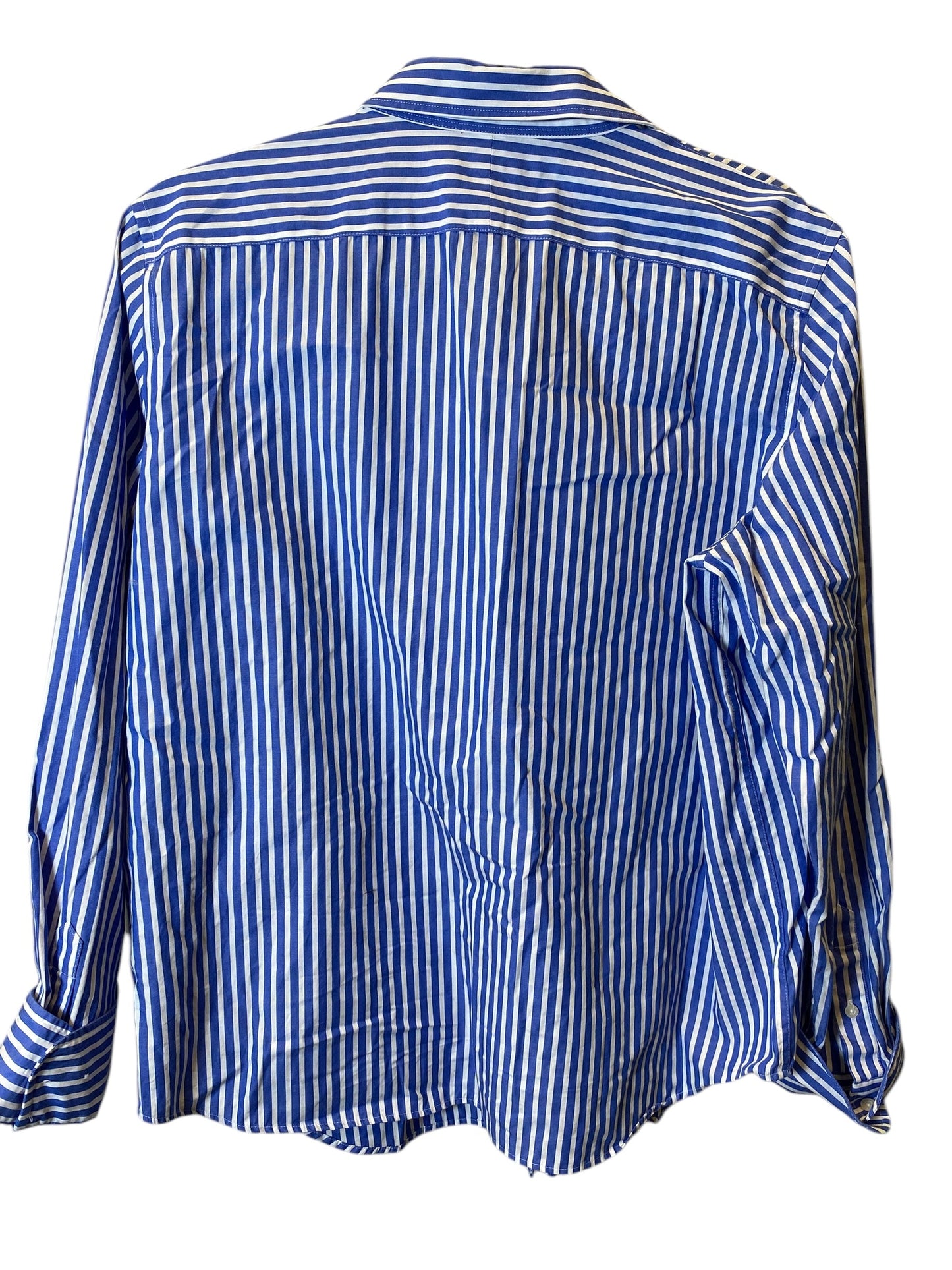 Top Long Sleeve By Chaps In Striped Pattern, Size: Xl