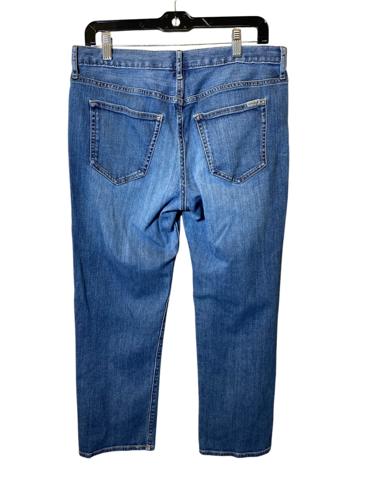 Jeans Boyfriend By Eddie Bauer In Blue, Size: 8