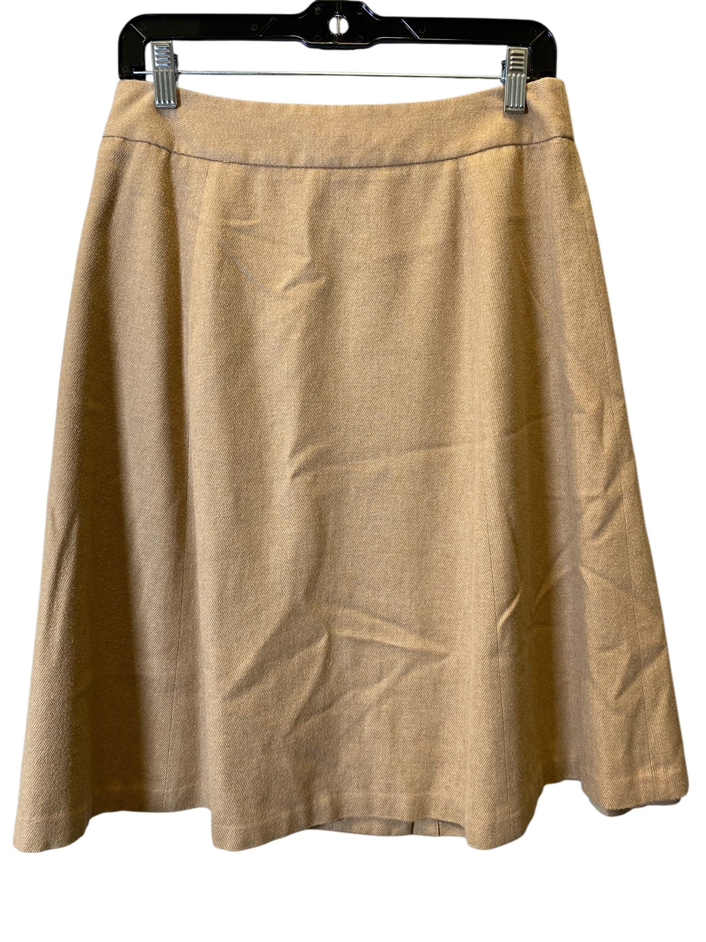 Skirt Maxi By Banana Republic In Tan, Size: M