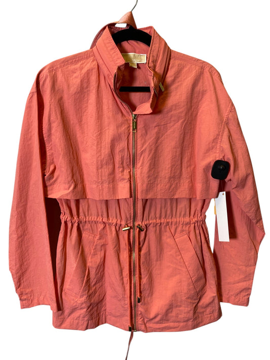 Jacket Designer By Michael Kors In Orange, Size: S