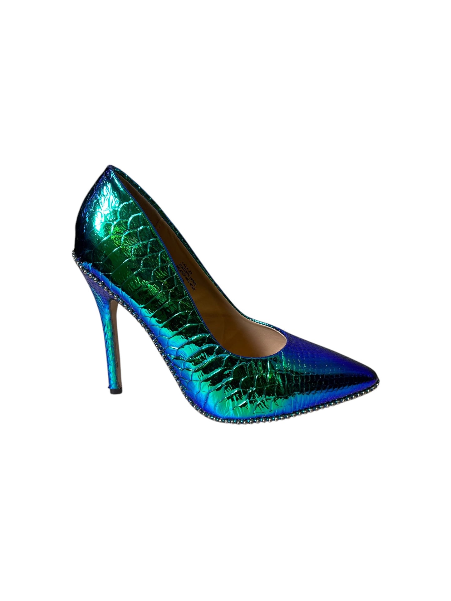 Shoes Heels Stiletto By Clothes Mentor In Teal, Size: 8