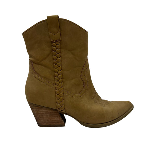 Boots Western By Dolce Vita In Tan, Size:8