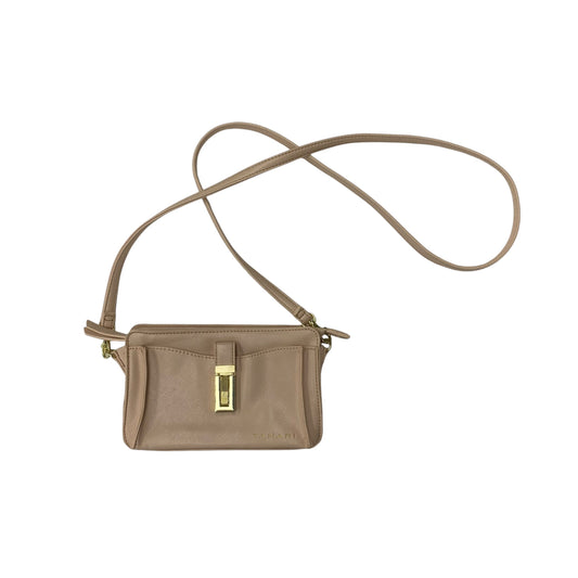 Crossbody By T Tahari In Beige, Size:Small