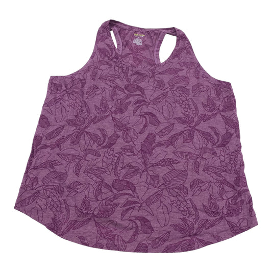 PURPLE ATHLETIC TANK TOP by TEK GEAR Size:1X